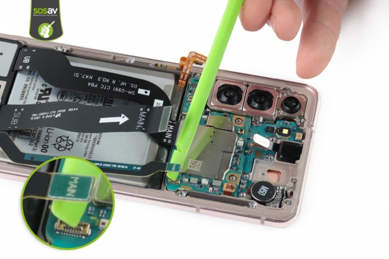 Guide photos remplacement antenne Galaxy S21 (Etape 16 - image 3)