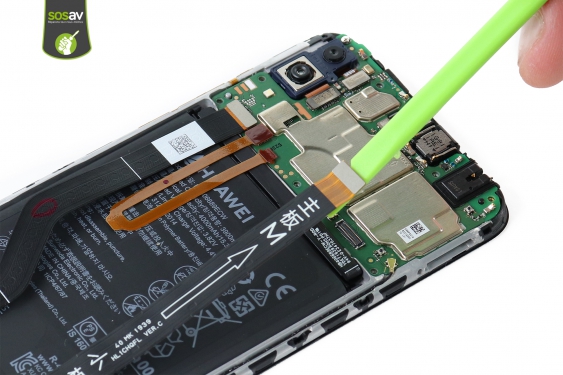 Guide photos remplacement batterie Huawei Y7 2019 (Etape 9 - image 4)