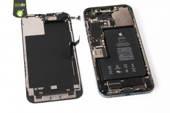 Guide photos remplacement ecran / haut-parleur interne iPhone 12 Pro Max (Etape 13 - image 1)