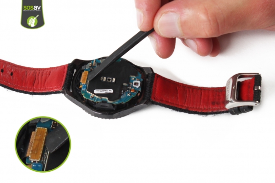 Guide photos remplacement carte mère / châssis interne Galaxy Gear S3 Frontier (Etape 5 - image 3)