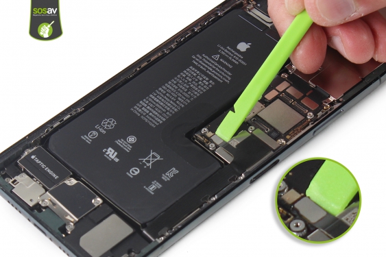 Guide photos remplacement batterie iPhone 11 Pro Max (Etape 11 - image 1)