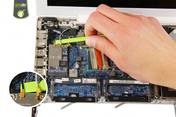 Guide photos remplacement haut-parleur gauche Macbook Core 2 Duo (A1181 / EMC2200) (Etape 11 - image 1)