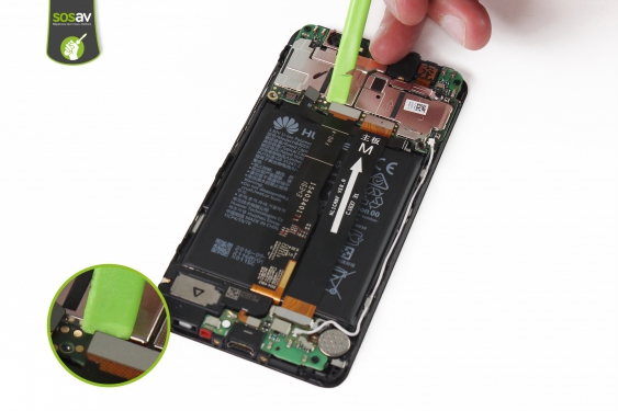 Guide photos remplacement batterie Huawei Nova (Etape 12 - image 1)
