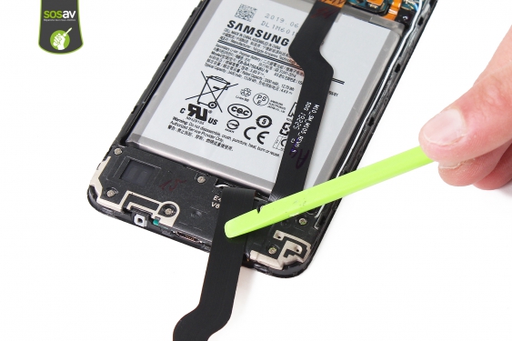 Guide photos remplacement batterie Galaxy A10 (Etape 12 - image 3)