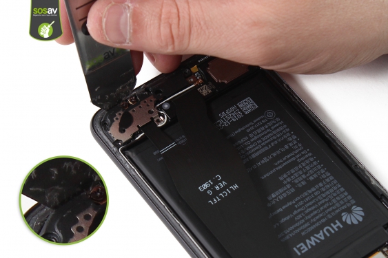 Guide photos remplacement carte d'antenne Huawei P20 Pro (Etape 11 - image 2)