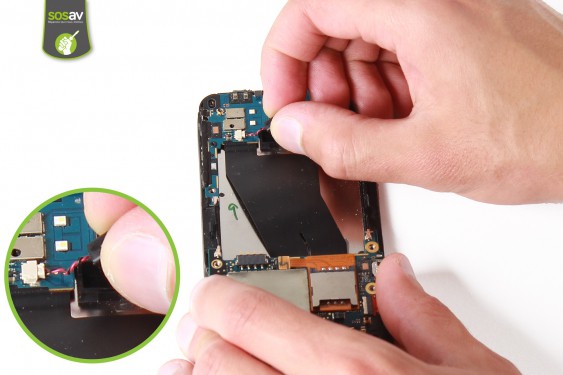 Guide photos remplacement vibreur HTC Titan (Etape 7 - image 3)