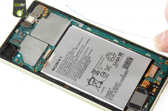 Guide photos remplacement batterie Xperia X (Etape 17 - image 4)