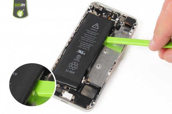 Guide photos remplacement nappe power, vibreur & volume iPhone 5S (Etape 19 - image 2)