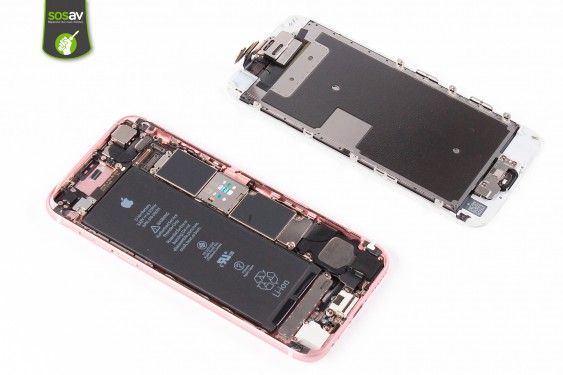 Guide photos remplacement ecran complet assemblé iPhone 6S (Etape 9 - image 1)