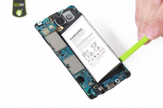 Guide photos remplacement haut-parleur externe Samsung Galaxy A5 (Etape 27 - image 2)