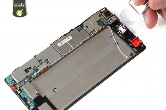 Guide photos remplacement haut-parleur interne Huawei P8 (Etape 26 - image 2)