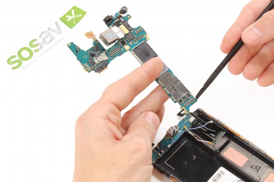 Guide photos remplacement caméra avant + capteur de proximité et luminosité  (Etape 23 - image 2)