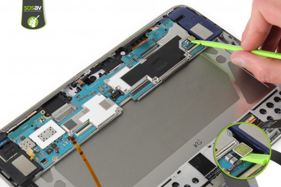 Guide photos remplacement haut-parleur droit Galaxy Note 10.1 (Etape 35 - image 1)