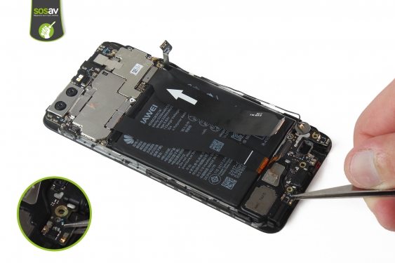 Guide photos remplacement vibreur Huawei P10 (Etape 19 - image 1)