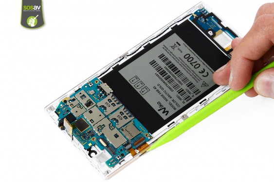 Guide photos remplacement nappe du connecteur de charge Wiko Ridge Fab 4G (Etape 13 - image 4)