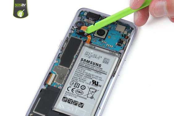Guide photos remplacement haut-parleur externe Samsung Galaxy S8  (Etape 11 - image 2)
