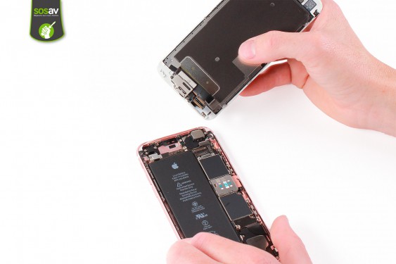 Guide photos remplacement nappe power, vibreur, volume, flash et micro externe iPhone 6S (Etape 8 - image 3)