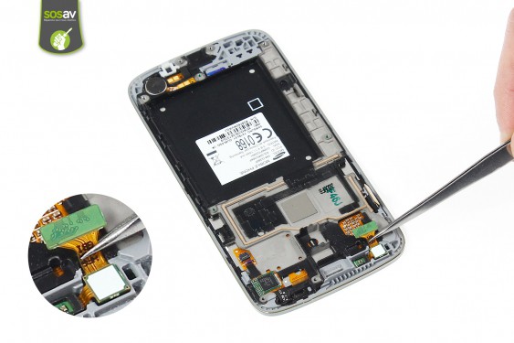 Guide photos remplacement ecran lcd et vitre tactile Samsung Galaxy Core 4G (Etape 11 - image 1)