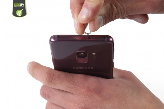 Guide photos remplacement tiroir sim / microsd Galaxy S9 (Etape 2 - image 2)