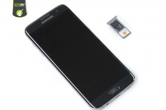 Guide photos remplacement tiroir sim/microsd Samsung Galaxy S7 Edge (Etape 3 - image 1)