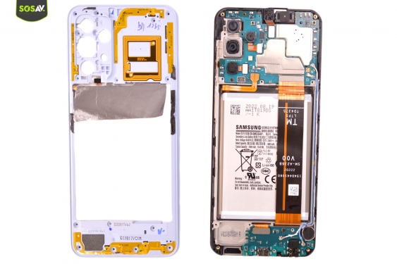 Guide photos remplacement batterie Galaxy A23 (5G) (Etape 5 - image 5)