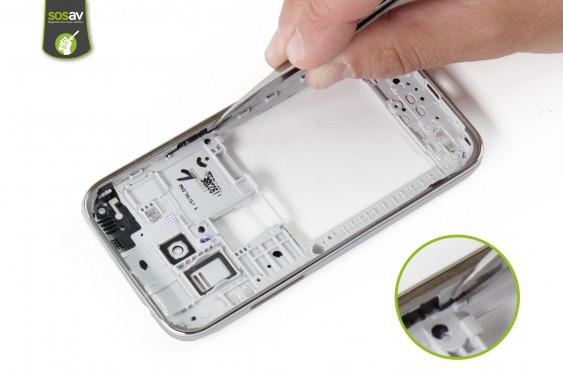 Guide photos remplacement châssis interne Samsung Galaxy Core Prime (Etape 17 - image 2)