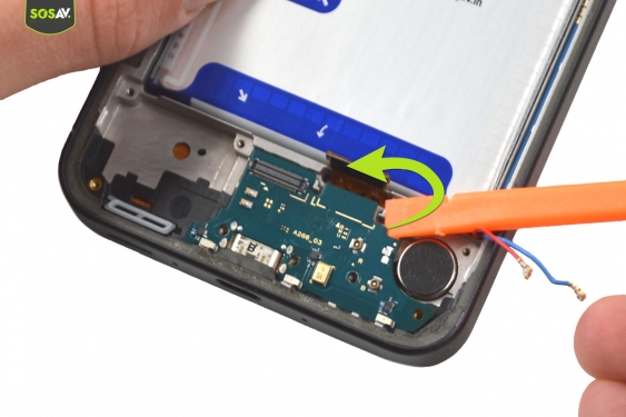Guide photos remplacement connecteur de charge Galaxy A26 (Etape 8 - image 4)