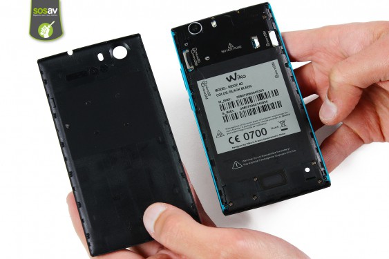 Guide photos remplacement batterie Wiko Ridge 4G (Etape 2 - image 3)