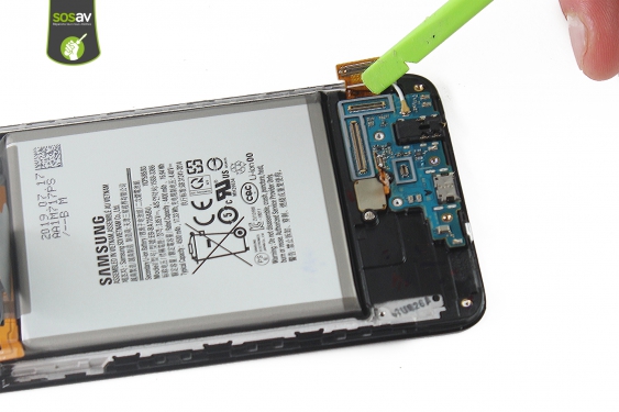 Guide photos remplacement connecteur de charge Galaxy A70 (Etape 13 - image 4)