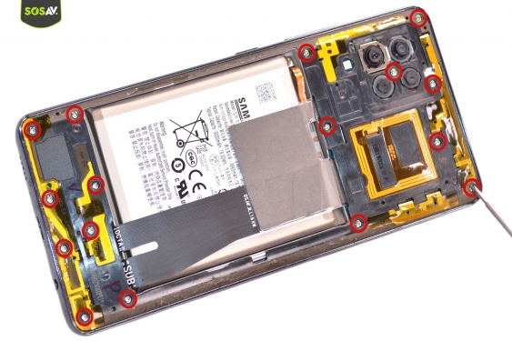 Guide photos remplacement batterie Galaxy A42 5G (Etape 8 - image 1)