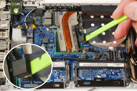 Guide photos remplacement radiateur  Macbook Core 2 Duo (A1181 / EMC2200) (Etape 13 - image 2)
