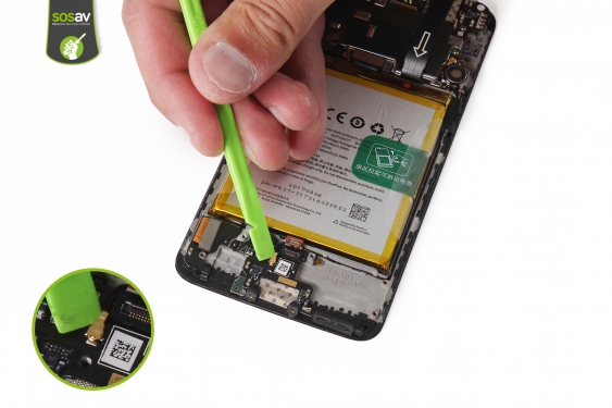 Guide photos remplacement carte microphone et antenne réseau OnePlus 5 (Etape 18 - image 3)