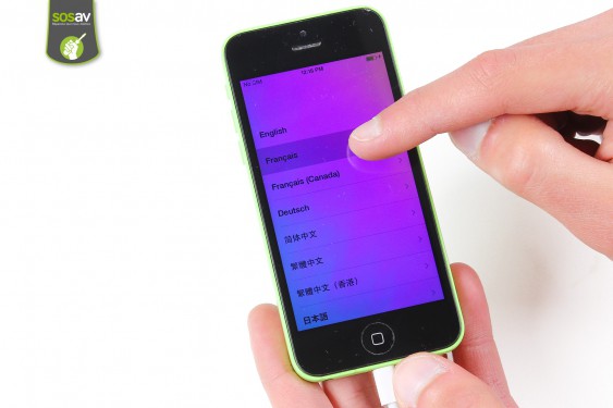 Guide photos remplacement restaurer un iphone via le mode dfu Compétences smartphone (Etape 6 - image 2)