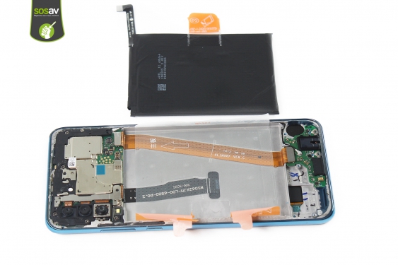 Guide photos remplacement nappe de liaison connecteur de charge Huawei P30 Lite (Etape 16 - image 1)