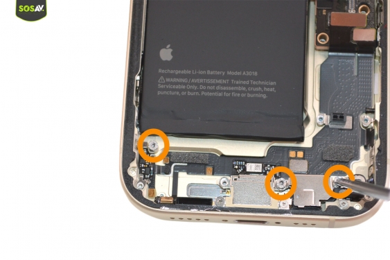 Guide photos remplacement connecteur de charge iPhone 15 (Etape 11 - image 1)