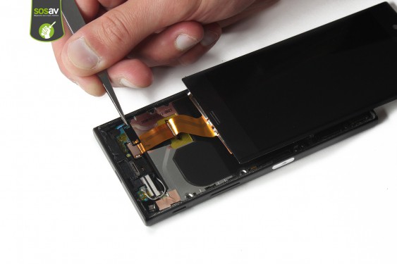 Guide photos remplacement caméra avant Xperia XZ (Etape 6 - image 2)