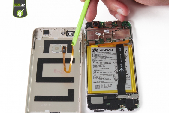 Guide photos remplacement connecteur de charge Huawei P Smart (Etape 10 - image 4)