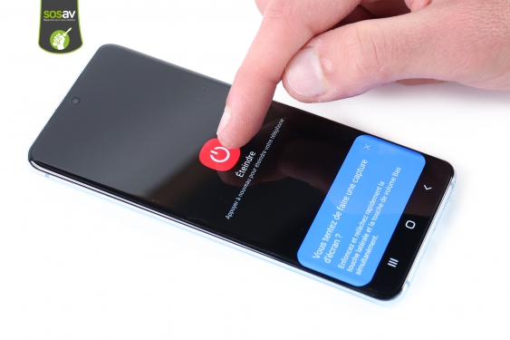 Guide photos remplacement ecran Galaxy S20 (Etape 1 - image 3)