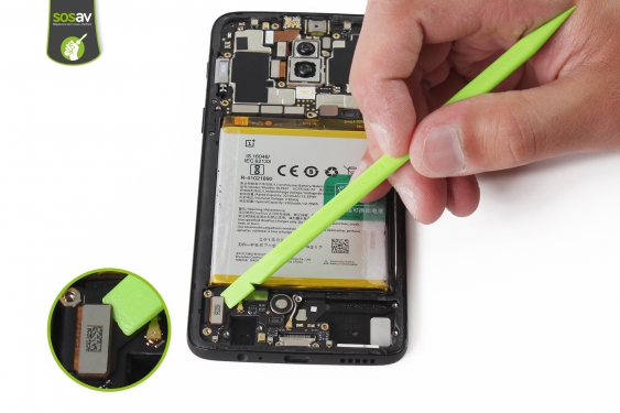 Guide photos remplacement vibreur OnePlus 6 (Etape 16 - image 1)