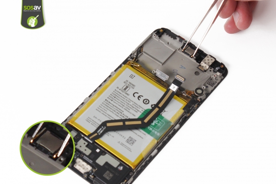 Guide photos remplacement haut-parleur interne OnePlus 5 (Etape 23 - image 1)