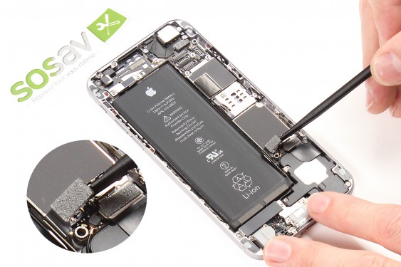 Guide photos remplacement batterie iPhone 6 (Etape 10 - image 2)