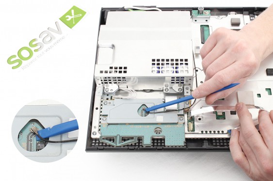 Guide photos remplacement carte wifi-bluetooth Playstation 3 Fat (Etape 13 - image 1)