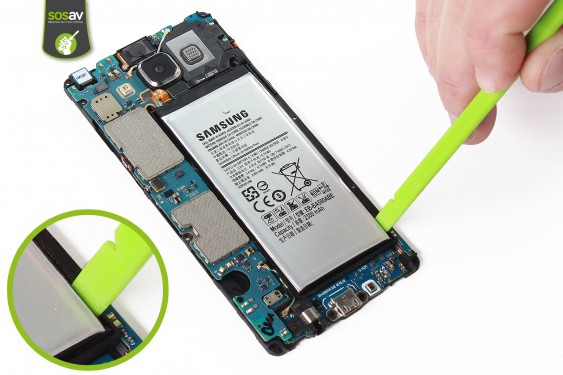 Guide photos remplacement batterie  Samsung Galaxy A5 (Etape 26 - image 2)