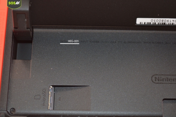 Guide photos remplacement écran oled complet Nintendo Switch OLED (Etape 1 - image 1)
