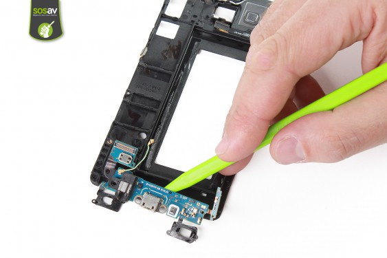 Guide photos remplacement nappe connecteur de charge Samsung Galaxy A5 (Etape 41 - image 2)