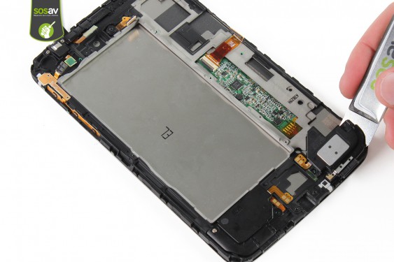 Guide photos remplacement haut-parleur gauche  Galaxy Tab 3 7" (Etape 19 - image 2)