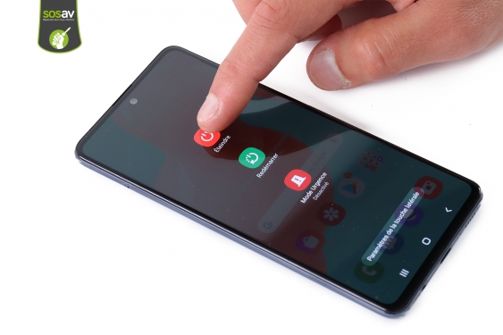 Guide photos remplacement écran complet Galaxy A51 (Etape 1 - image 2)