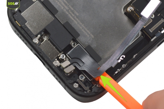 Guide photos remplacement connecteur de charge iPhone 16 Pro (Etape 7 - image 4)