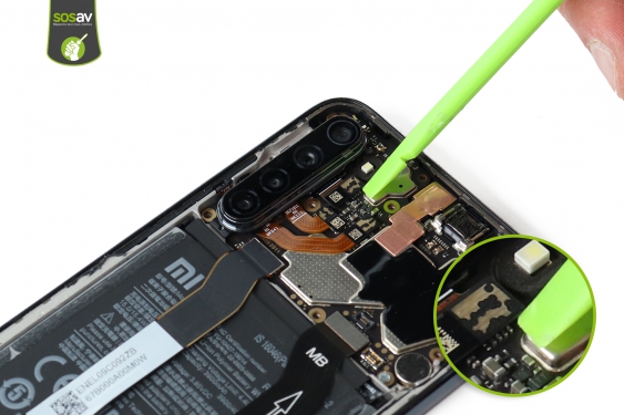 Guide photos remplacement vibreur Redmi Note 8T (Etape 10 - image 1)