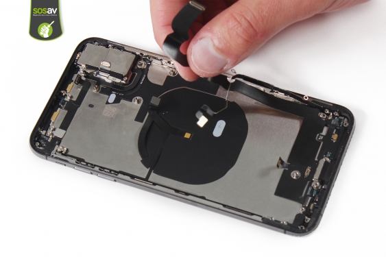Guide photos remplacement nappe power et flash iPhone XS Max (Etape 26 - image 2)